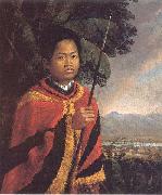 Robert Dampier, Portrait of King Kamehameha III of Hawaii